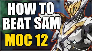 How To Easily Beat The New MOC 12 SAM  Honkai Star Rail [upl. by Neetsyrk]