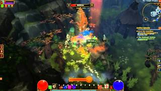 Torchlight 2  Berserker Overpowered Shadow Burst Build Hardcore Elite [upl. by Ainadi936]