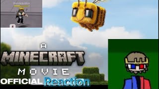 Minecraft Movie Trailer 2 Reaction [upl. by Judas307]