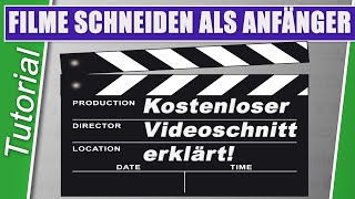 Videoschnittprogramm Anfänger kostenlos Deutsch mit dem MiniTool MovieMaker  Tutorial von A bis Z [upl. by Esma]