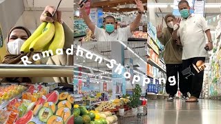 ♡ grocery shopping for Ramadan  belanja persiapan puasa bareng papa ☾⋆⁺₊✧ eng sub [upl. by Berfield235]