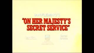 On Her Majestys Secret Service TV Spot D [upl. by Ashbey]