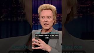 Christopher Walken LIES that it’s his Birthday [upl. by Nnahtebazile]