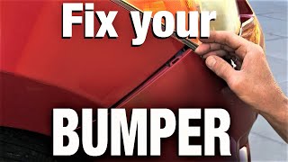 How to Fix Your Bumper  The Easy Way [upl. by Cleveland]