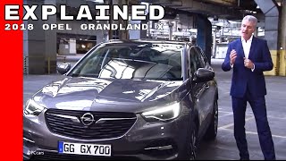 2018 Opel Grandland X Exterior amp Interior Explained [upl. by Foote]