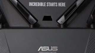 ASUS RTAC87U Rev A1 AC2400  Unboxing [upl. by Eerac782]