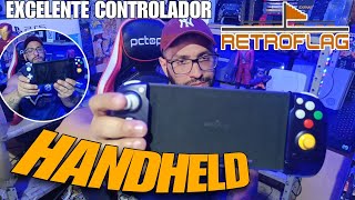 ✅ EXCELENTE JOYSTICK PARA NINTENDO SWITCH HANDHELD DA RETROFLAG nintendoswitch [upl. by Revkah]