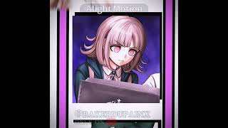 CHIAKI  Gamez  danganronpa2 chiakinanami hinanami videogame alightmotion dontflop viral [upl. by Yoong]