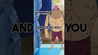 Zoro Can’t Beat the Allegations 😂🔥  One Piece Parody [upl. by Zednanref]