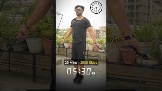 How I Did 10000 Skipping in a Day shorts jumprope trending [upl. by Schinica]