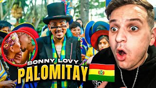 REACCION Bonny Lovy  Palomitay 🕊 ¡PERO QUE VIDEOCLIP 😱 FromBolivia🇧🇴 [upl. by Cyrie]