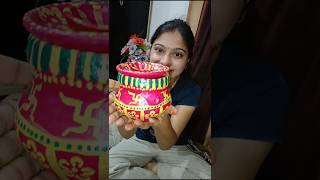 Aaj diya mummy ko surprise 🤩💐 minivlog shorts karvachauth2024 [upl. by Ameerahs]