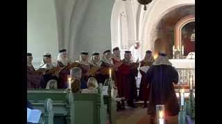 Härslövs Kyrkokör Härslöv Church Choir Guillaume Dufay  quotFauxbourdonquot [upl. by Miyasawa]