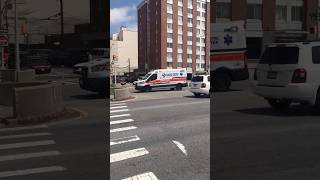 Ambulance siren blaring  Queens Blvd Sunnyside NY [upl. by Eeliah476]