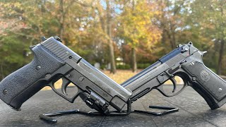 Sig P226 vs Beretta 92FS  Which Is Your Favorite [upl. by Nasas772]