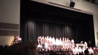 Markham Woods Middle School 2015 Winter Concert [upl. by Ades]