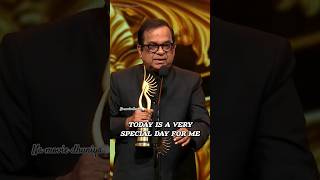 Bramhanandam garu Award winning speech 😍🤩🤗🙌👏🫡🫶bramhanandam bramhi iifa2024 iifaawards2024 goals [upl. by Claiborn]