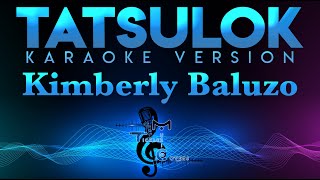 Kimberly Baluzo  Tatsulok WRap KARAOKE Bamboo [upl. by Larret338]