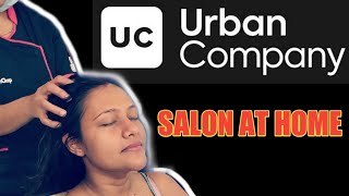 Urban Clap Salon at Home Cheryls Facial Manicure amp Pedicure at Home First Impression [upl. by Atnovart]