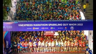 NHỮNG HÌNH ẢNH ẤN TƯỢNG TỪ GIẢI CHẠY VNEXPRESS MARATHON QUY NHƠN 2022 [upl. by Janessa]