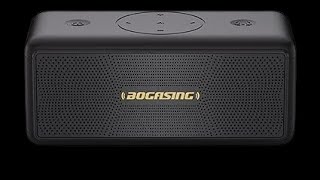 BOGASING Altavoz Bluetooth 53 Potente M5 40W Graves Potentes con Sonido 30H de Reproducción IPX7 [upl. by Eeneg743]