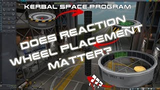 KSP 13  Does Reaction Wheel Placement Matter [upl. by Abbey522]