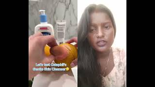 Lets test cetaphil gentle skin care cleanser cetaphilgentleskincleanser lovemyskin beauty [upl. by Benilda]