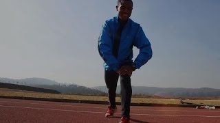 Marathon lEthiopien Kenenisa Bekele vise Paris [upl. by Ahsilef]