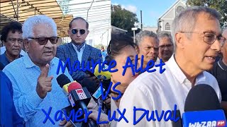 Maurice Allet VS Xavier Luc Duval [upl. by Kalam]