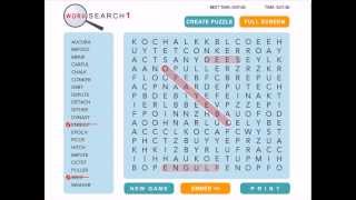 How to play Word Search 1 [upl. by Hugon]