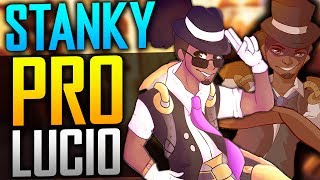 PRO LUCIO PLAYER 45 Elims  Best Lucio DSPStanky Overwatch [upl. by Creedon459]