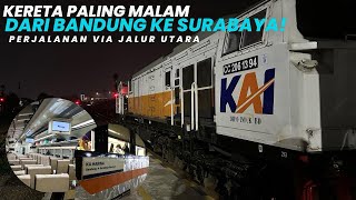 KERETA PALING MALAM DARI BANDUNG KE SURABAYA‼️Naik KA Harina Premium Banyak Diminati Masyarakat [upl. by Tertius264]