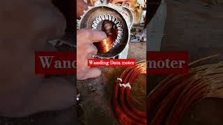 Winding Moter Data  Rewarding Coil Moter electrical ytviral michelinpower coilwinding [upl. by Baum]