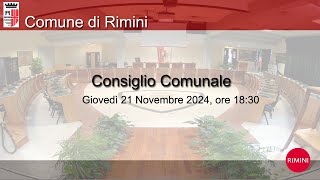 Consiglio Comunale n29 di Giovedì 21 novembre 2024 ore 1830 [upl. by Maryanne518]