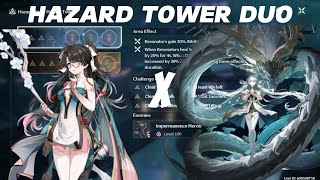 Zhezhi x Jinhsi Hazard Tower Duo clear  Wuthering waves Endgame [upl. by Clara852]