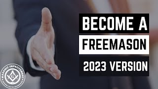 How To Become A Freemason 2023 Version [upl. by Annil527]