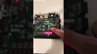 FPGA Courswork  Time reaction implementation on NEXYS 4 DDR [upl. by Siuol243]