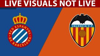 ⚪ RCD Espanyol de Barcelona vs Valencia CF LIVE  Spanish La Liga 2024 [upl. by Ahtela]