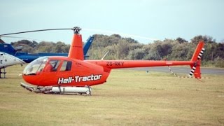 Robinson R44 quotHeli Tractorquot Aerial Display [upl. by Eitsirc864]