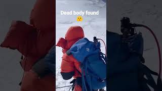 Woman Screams as Dead Bodys Slide Down Everest After Avalanche [upl. by Ahsienyt]