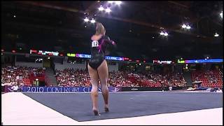 Kaitlyn Clark  Floor Exercise  2010 CoverGirl Classic [upl. by Harday578]