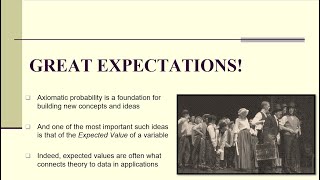 Axiomatic Probability 3  Expected Value [upl. by Colwen826]