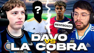 MENTIROSO VERSION FUTBOL ft LA COBRA ¿QUIEN MIENTE Y QUIEN SABE MAS DEL DEPORTE 2024 [upl. by Bergeron]