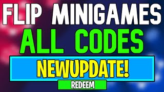 New Flip Minigames Codes  Roblox Flip Minigames Codes July 2024 [upl. by Dimphia]