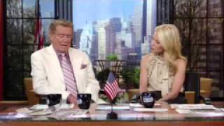 Regis Philbin talks abt Lea Salonga and her show cafe carlyleflv [upl. by Nelram]