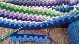 Crochet Tutorial Granny Spike Stitch🧶 [upl. by Leonard589]