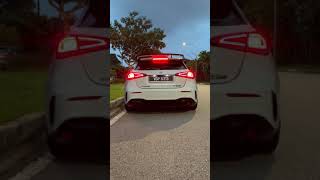 MercedesBenz A45S AMG Acceleration amp Stock Exhaust Sound [upl. by Annemarie]