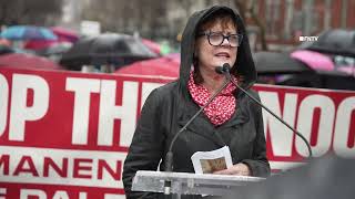 Susan Sarandon Speaks at Palestine Millions March 240302 [upl. by Alec622]