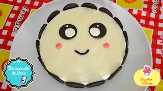 Cheesecake de Oreo sin Horno Pandita kawaii [upl. by Yht]