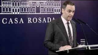 MANUEL ADORNI EN SU CONFERENCIA DE PRENSA HABLÓ DE LOS JUBILADOS Y LA LEY DE ALQUILERES [upl. by Aramois652]